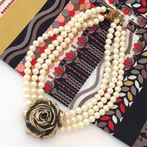 🍃🌹Designed by Paula '3 Tiered' Choker ~ Rose